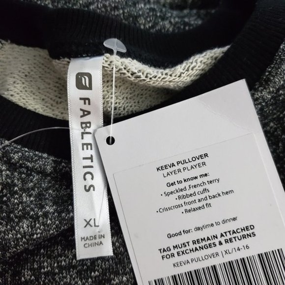 Fabletics Keeva Pullover XL - Picture 7 of 7